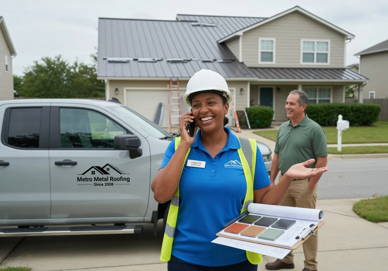 Storm Damage Metal Roof Repair in White Springs, FL